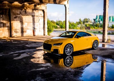 Audi TT RS | Concaver Wheels CVR4 Brushed Titanium