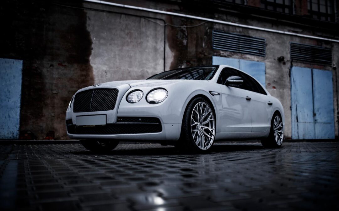 Bentley Continental Flying Spur | Concaver Wheels CVR1 Brushed Titanium