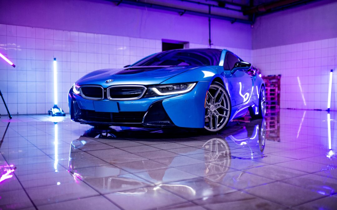 BMW i8 | Concaver Wheels CVR5 Brushed Titanium