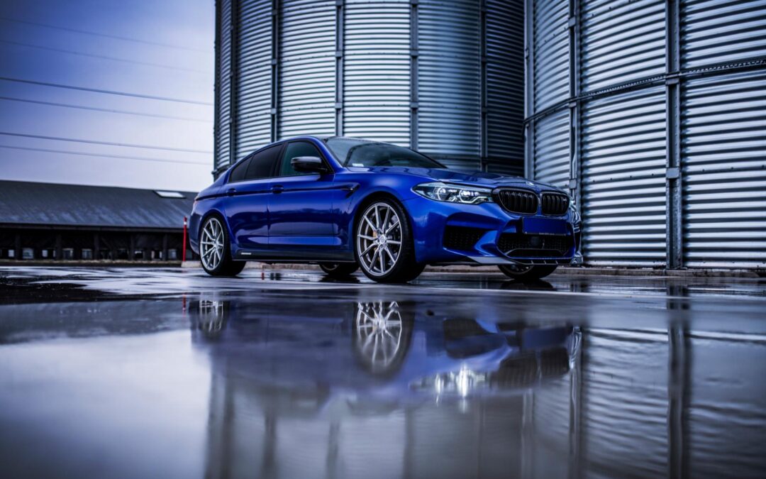 BMW M5 | Concaver Wheels CVR4 Brushed Titanium