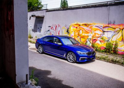 BMW M760 | Concaver Wheels CVR4 Brushed Titanium