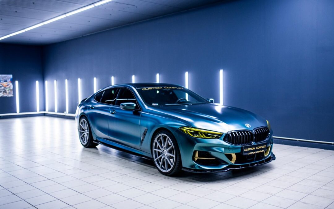 BMW M850 | Concaver Wheels CVR4 Brushed Titanium