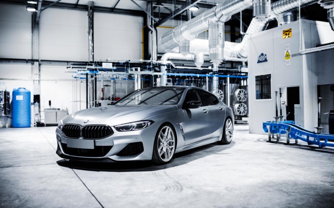 BMW M850 | Concaver Wheels CVR5 Brushed Titanium
