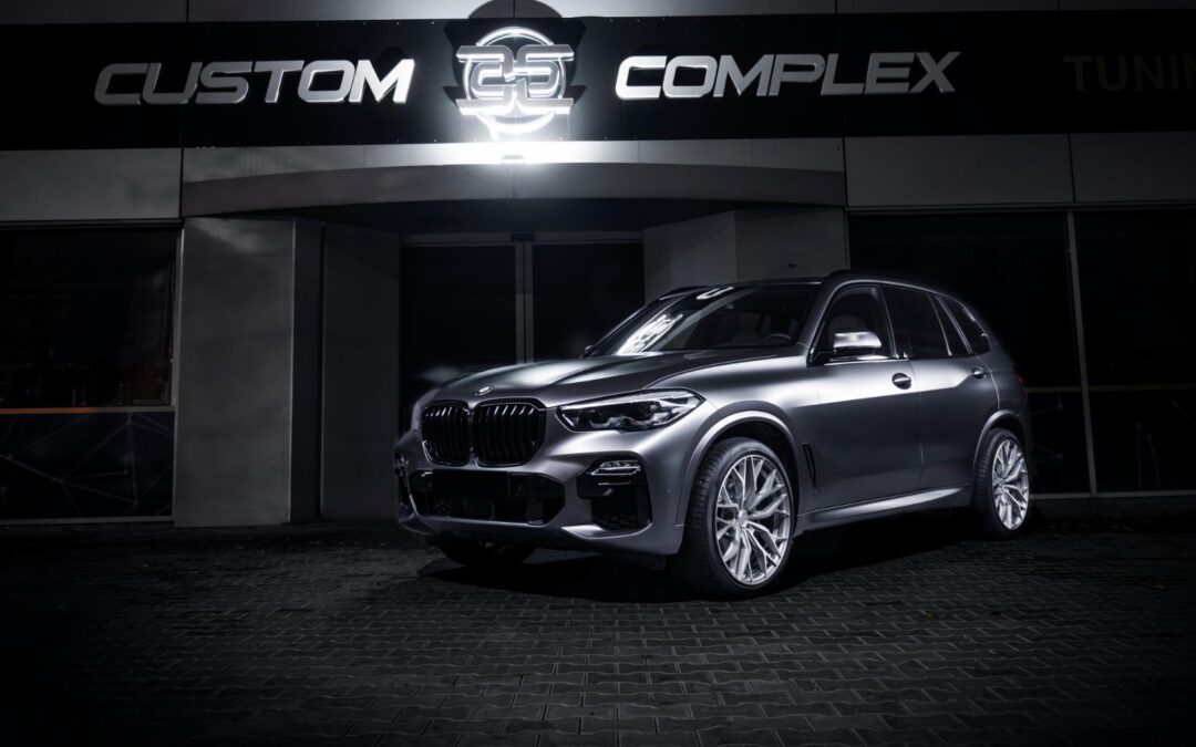 BMW X5 | Concaver Wheels CVR1 Brushed Titanium