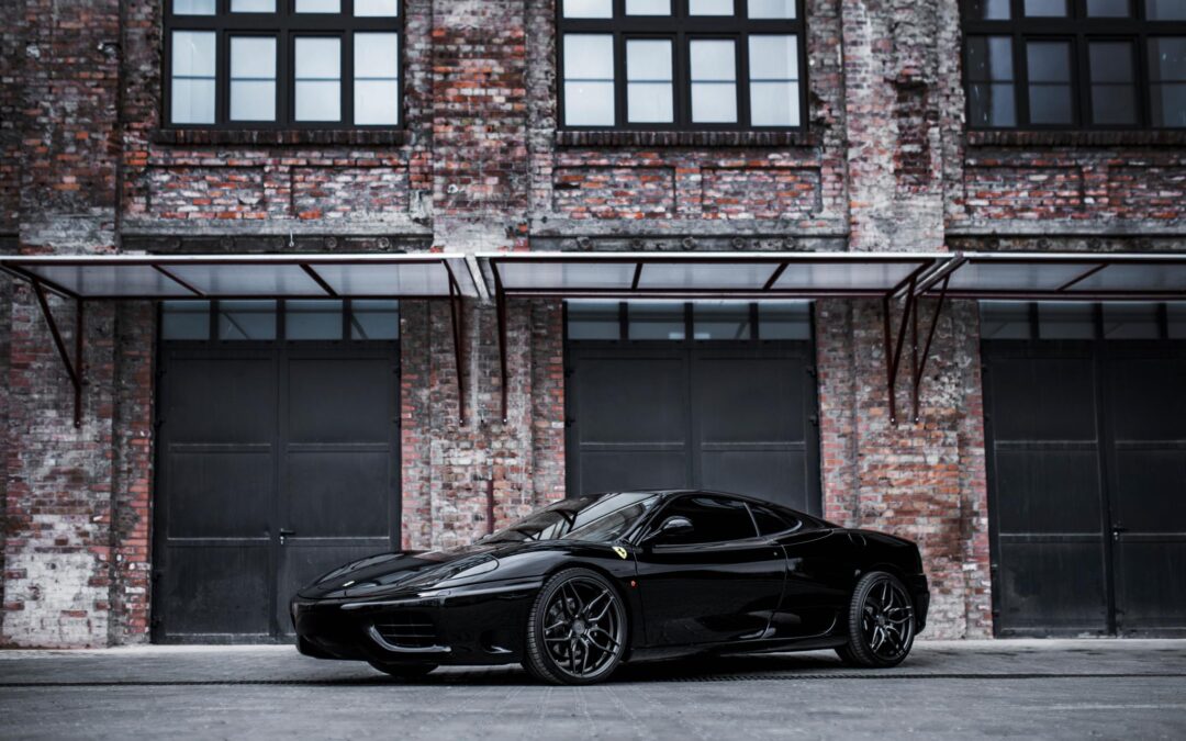 Ferrari 360 Modena | Concaver Wheels CVR3 Carbon Graphite