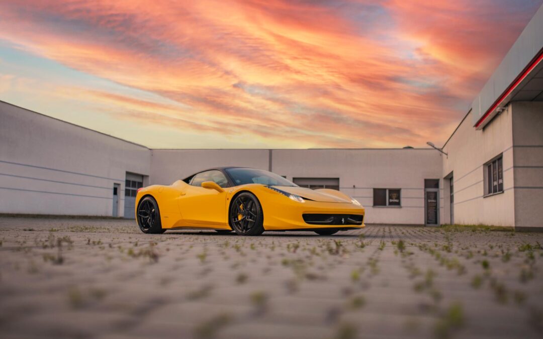 Ferrari 458 | Concaver Wheels CVR2 Platinum Black