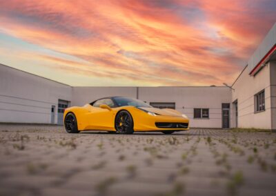 Ferrari 458 | Concaver Wheels CVR2 Platinum Black