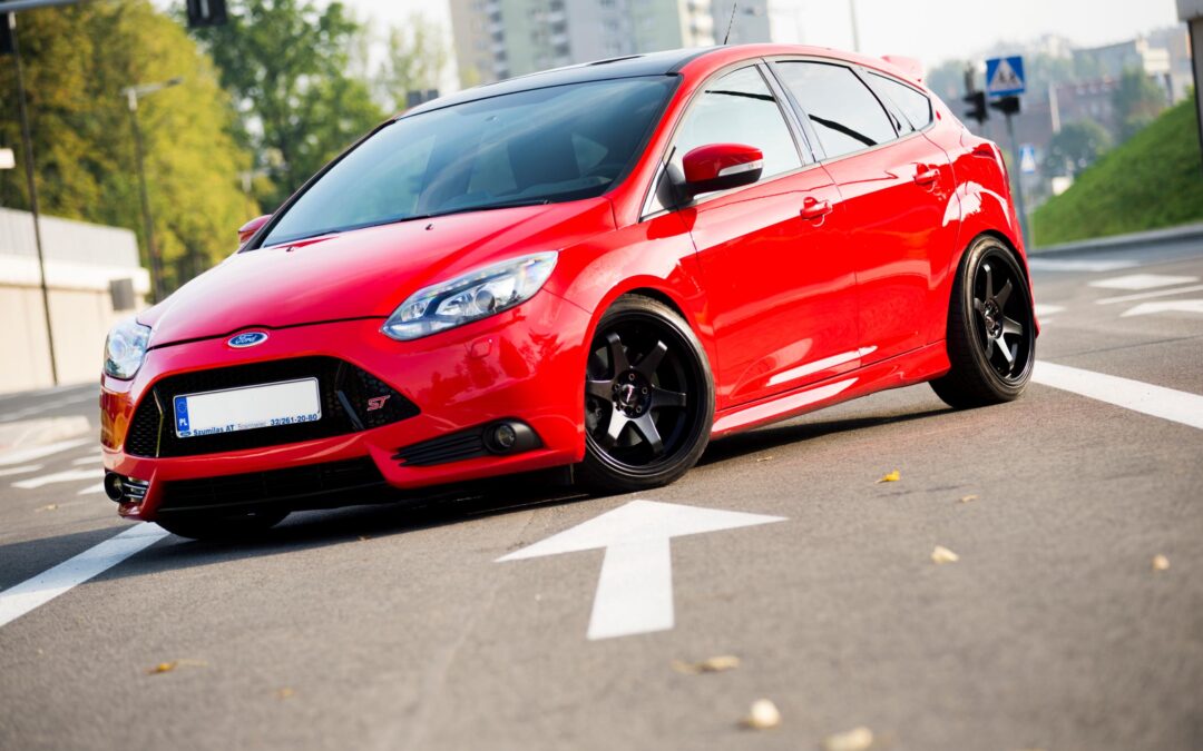 Ford Focus ST | JR Wheels JR3 Matt Black