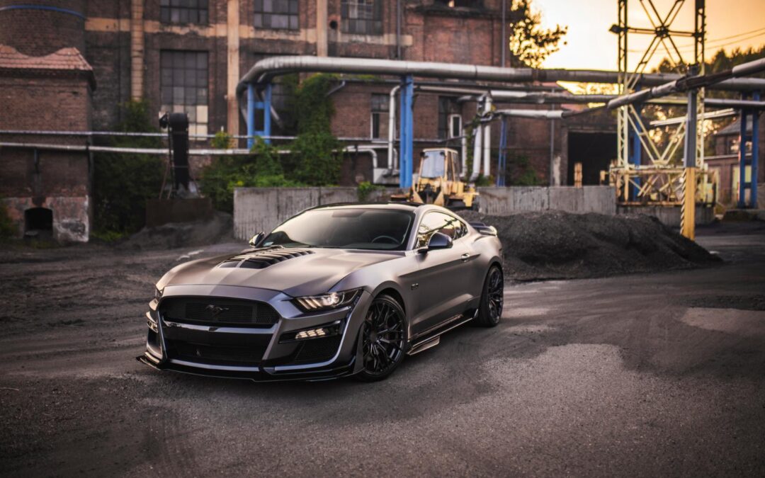 Ford Mustang GT | Concaver Wheels CVR1 Carbon Graphite