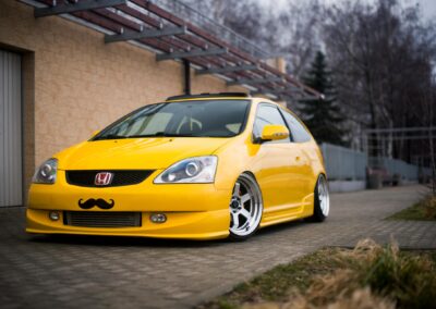 Honda Civic | JR Wheels JR12 Hyper Silver