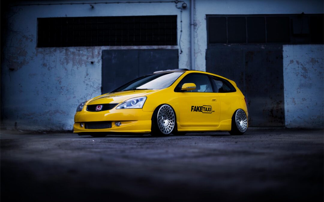 Honda Civic | JR17 Silver Machined Face