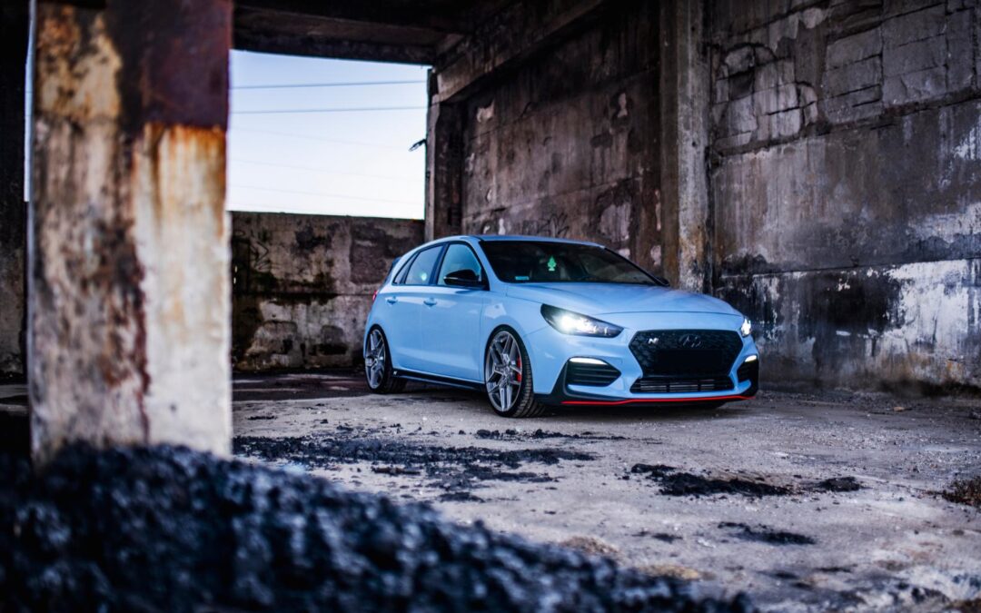 Hyundai i30n | Concaver Wheels CVR5 Brushed Titanium
