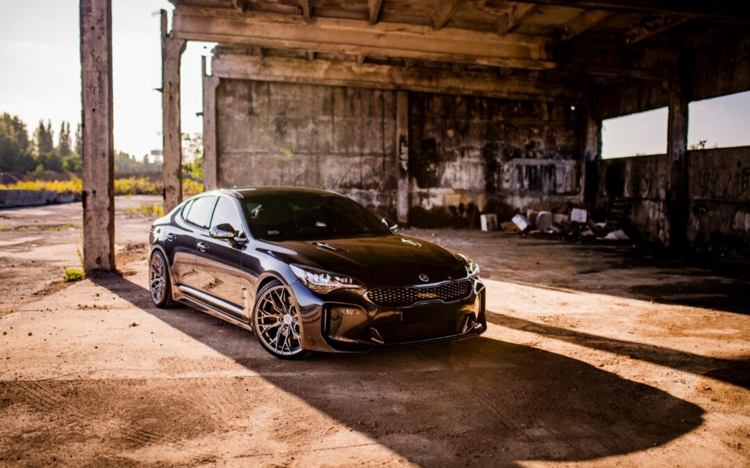 Kia Stinger | Concaver Wheels CVR1 Brushed Titanium