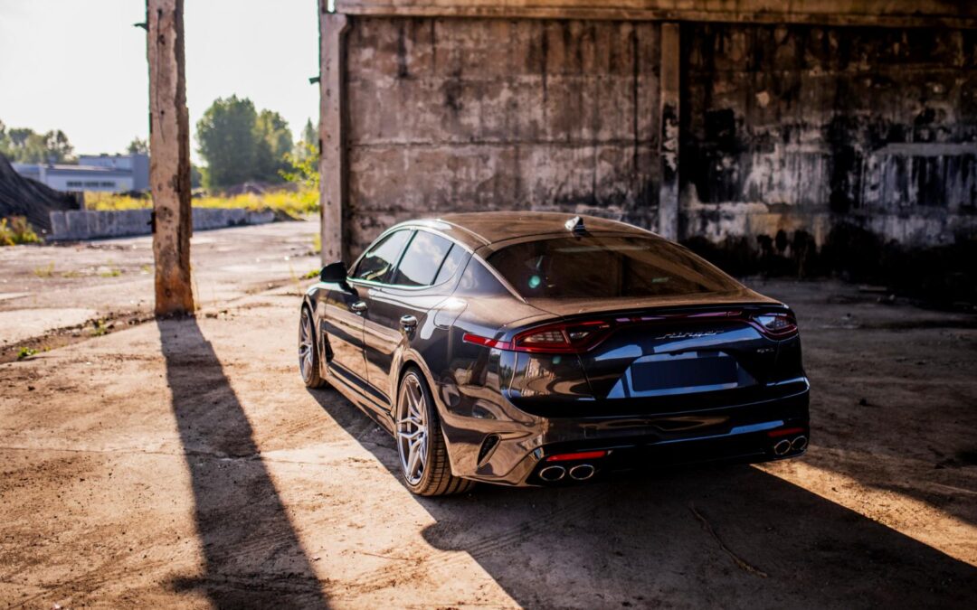 Kia Stinger | Concaver Wheels CVR3 Brushed Titanium