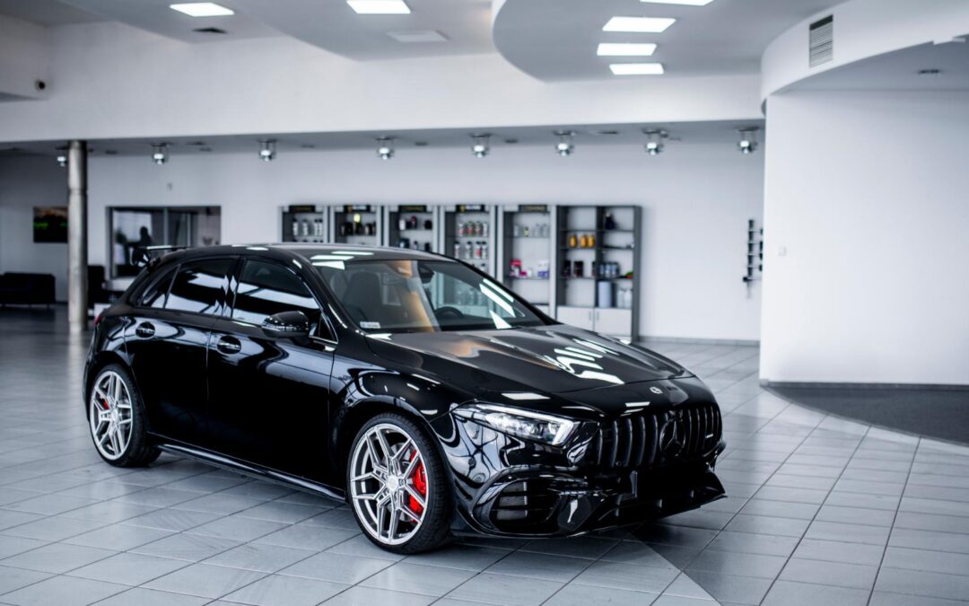 Mercedes A45 AMG | Concaver Wheels CVR5 Brushed Titanium