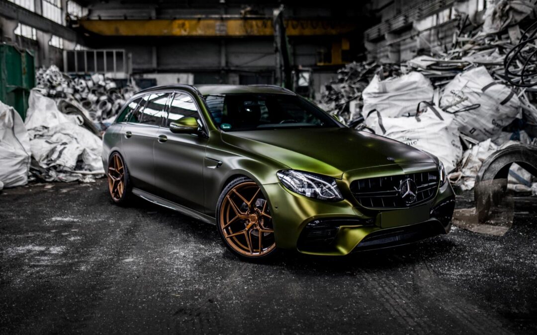 Mercedes E klasa | Concaver Wheels CVR2 Brushed Bronze