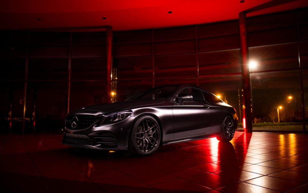 Mercedes C klasa Coupe | Concaver Wheels CVR3 Carbon Graphite