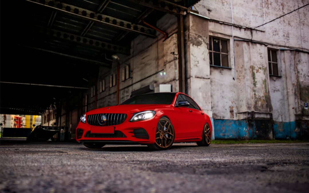 Mercedes C43 AMG | Concaver Wheels CVR5 Brushed Bronze