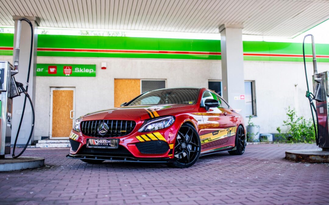 Mercedes C43 Coupe | Concaver Wheels CVR2 Platinum Black