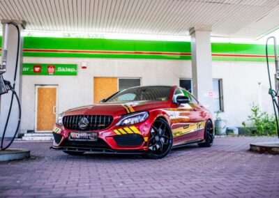 Mercedes C43 Coupe | Concaver Wheels CVR2 Platinum Black