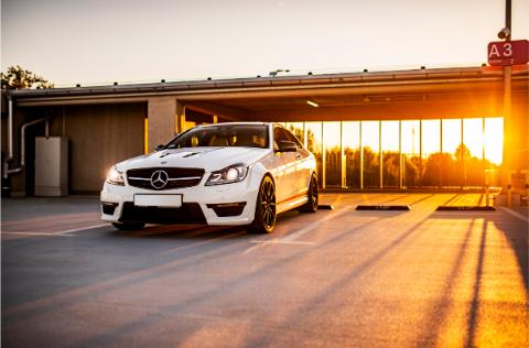 Mercedes C63 AMG | Concaver Wheels CVR4 Double Tinted Black