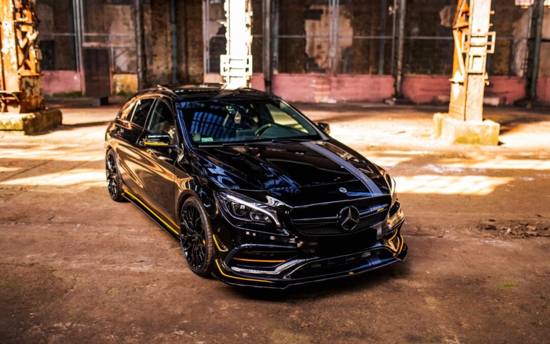 Mercedes CLA45 AMG | Concaver Wheels CVR1 Platinum Black