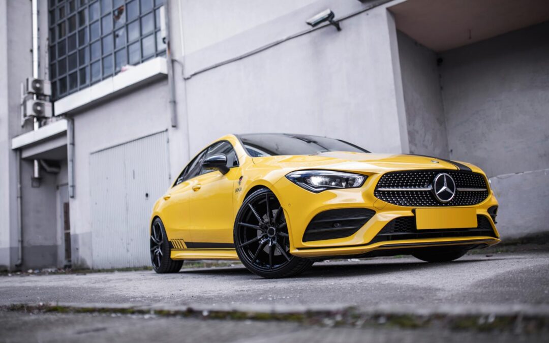 Mercedes CLA | Concaver Wheels CVR4 Double Tinted Black