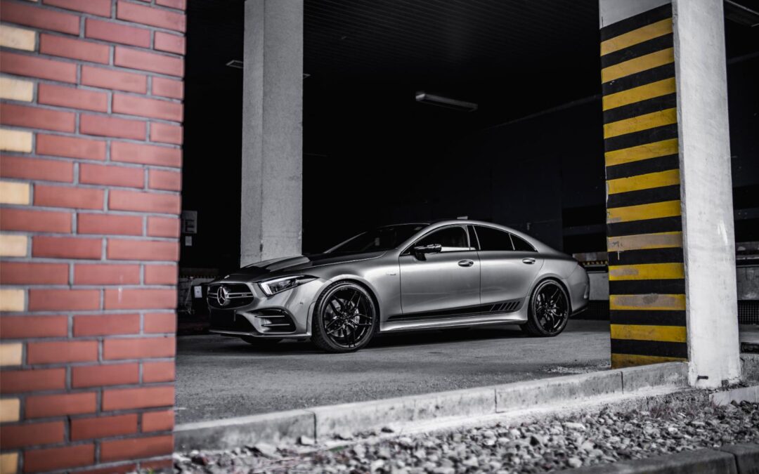 Mercedes CLS53 AMG | Concaver Wheels CVR3 Platinum Black