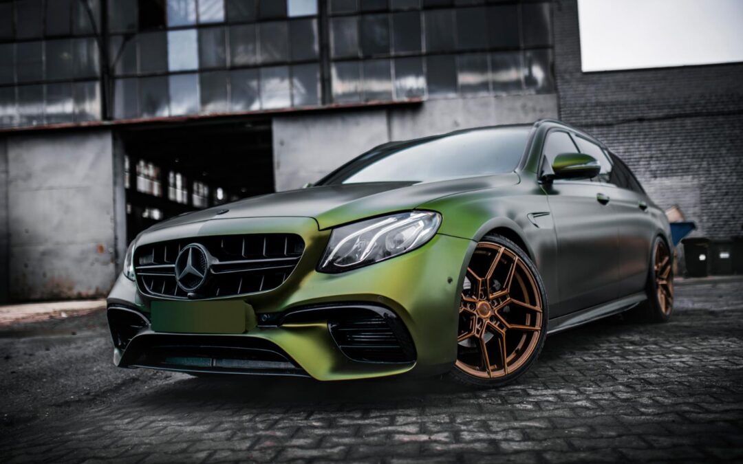 Mercedes E klasa | Concaver Wheels CVR5 Brushed Bronze