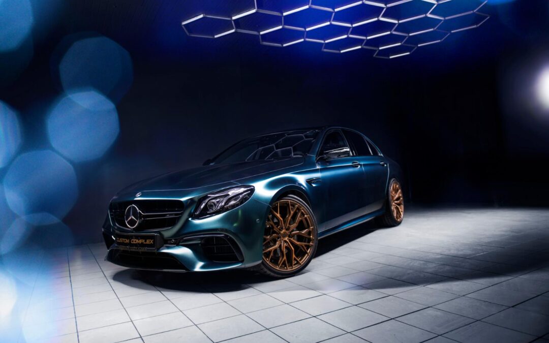 Mercedes E63s | Concaver Wheels CVR1 Brushed Bronze