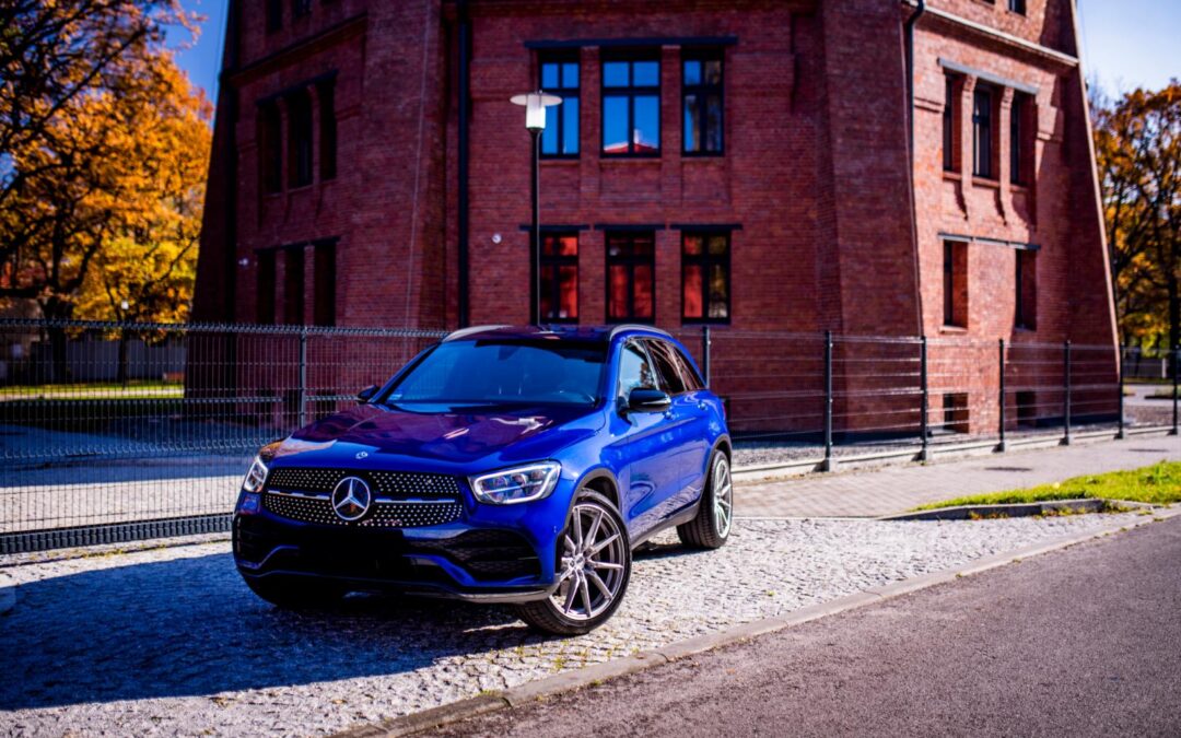 Mercedes GLC | Concaver Wheels CVR4 Brushed Titanium