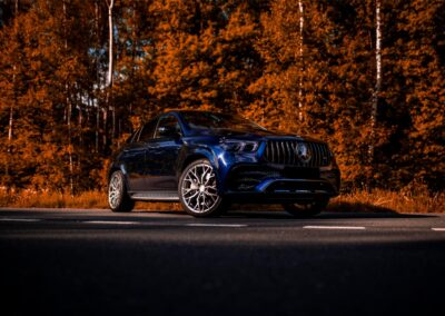 Mercedes GLE 53 AMG | Concaver Wheels CVR1 Brushed Titanium