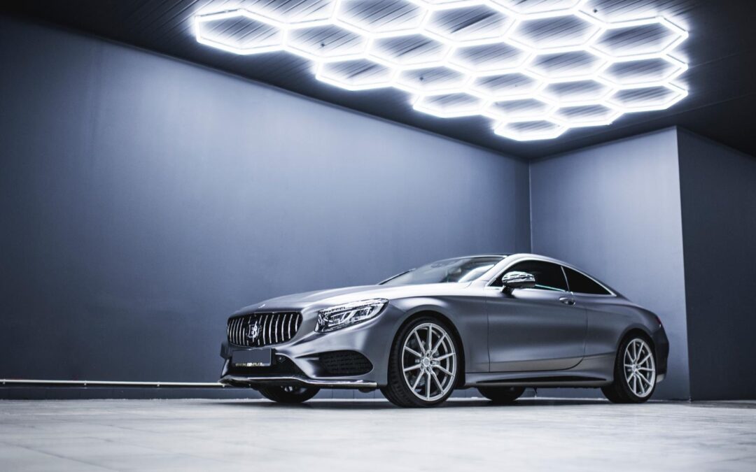 Mercedes S Coupe | Concaver Wheels CVR4 Brushed Titanium