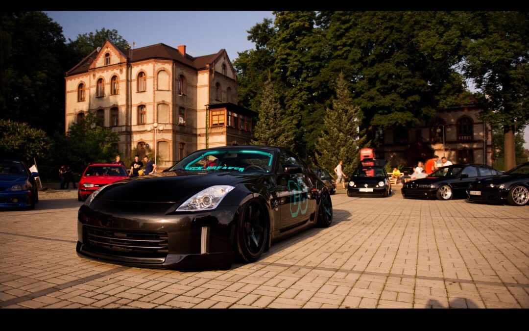 Nissan 350Z | JR Wheels JR3 Matt Black