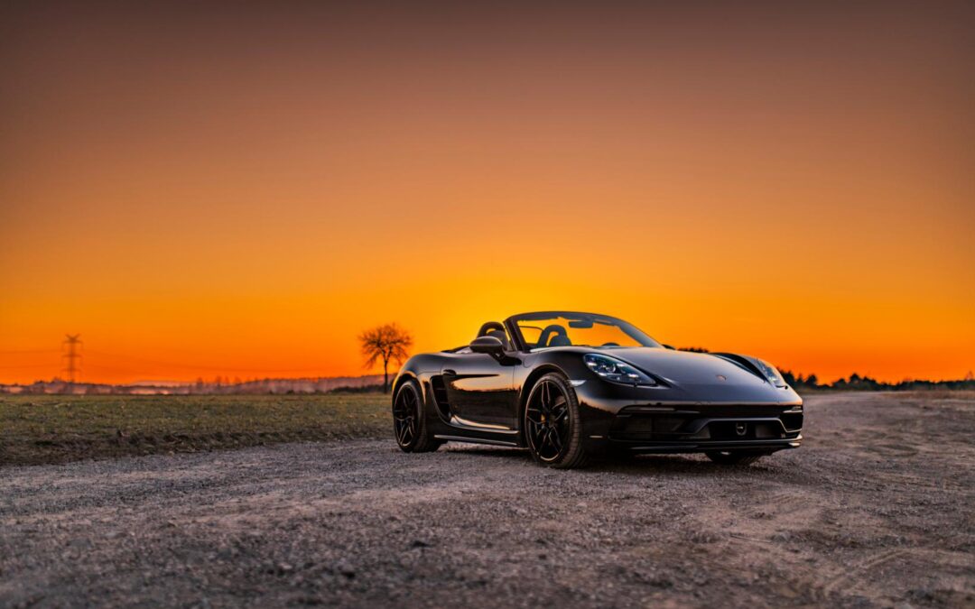 Porsche 718 | Concaver Wheels CVR3 Platinum Black