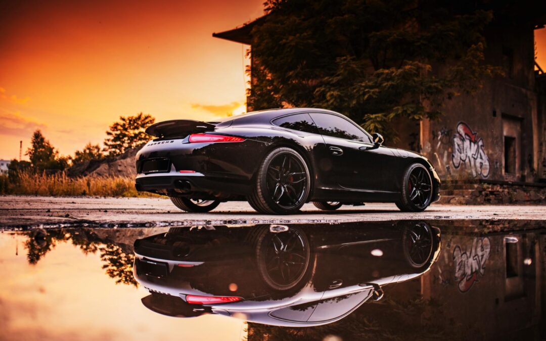 Porsche 911 | Concaver Wheels CVR3 Platinum Black