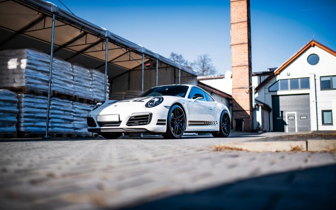 Porsche 911 | Concaver Wheels CVR3 Platinum Black
