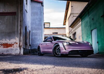 Porsche Taycan | Concaver Wheels CVR3 Platinum Black