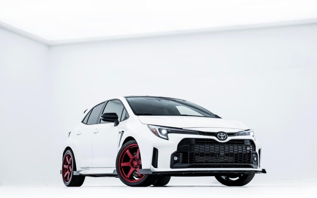 Toyota Corolla GR | JR Wheels SL03 Matt Candy Apple Red