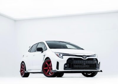 Toyota Corolla GR | JR Wheels SL03 Matt Candy Apple Red