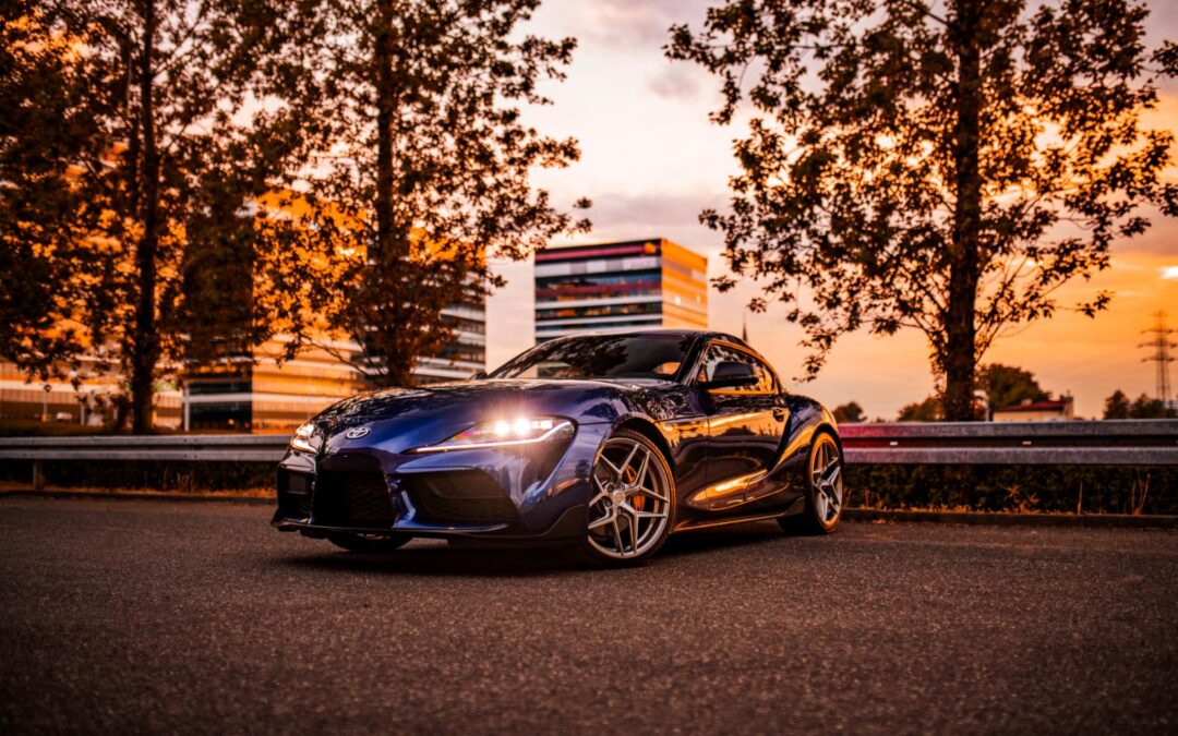Toyota Supra | Concaver Wheels CVR2 Brushed Titanium