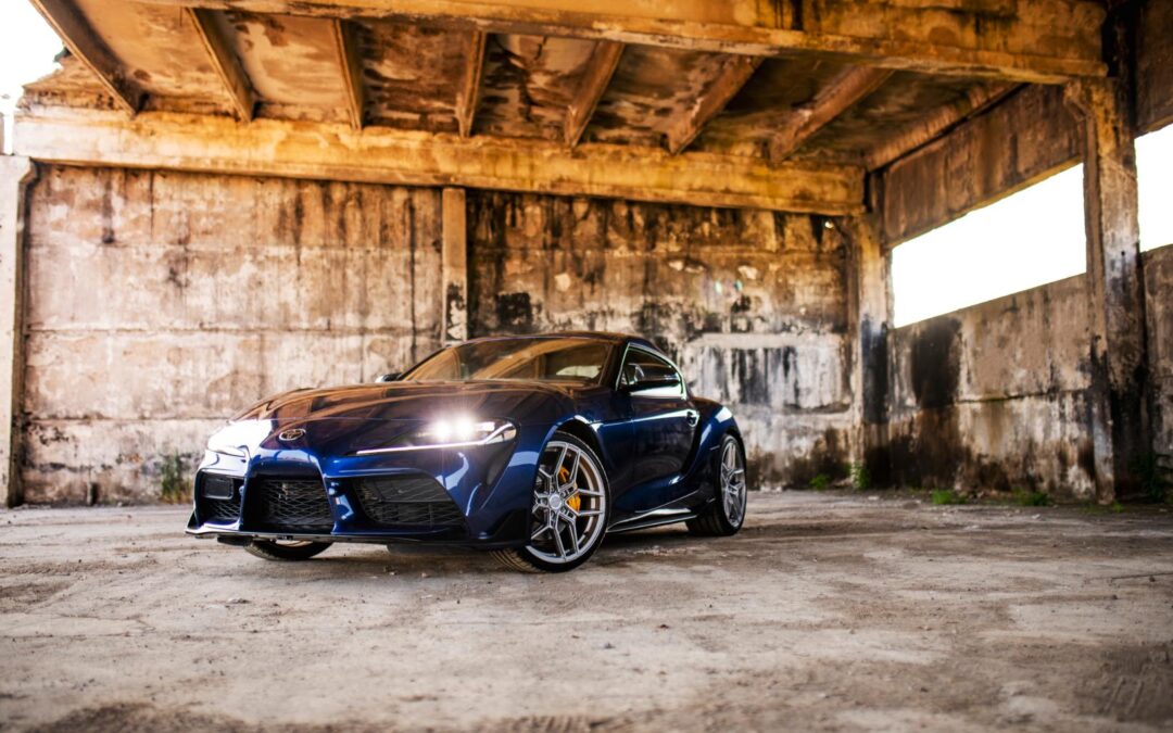 Toyota Supra | Concaver Wheels CVR5 Brushed Titanium