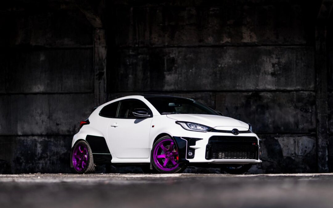 Toyota Yaris GR | JR Wheels SL03 Gloss Candy Violet