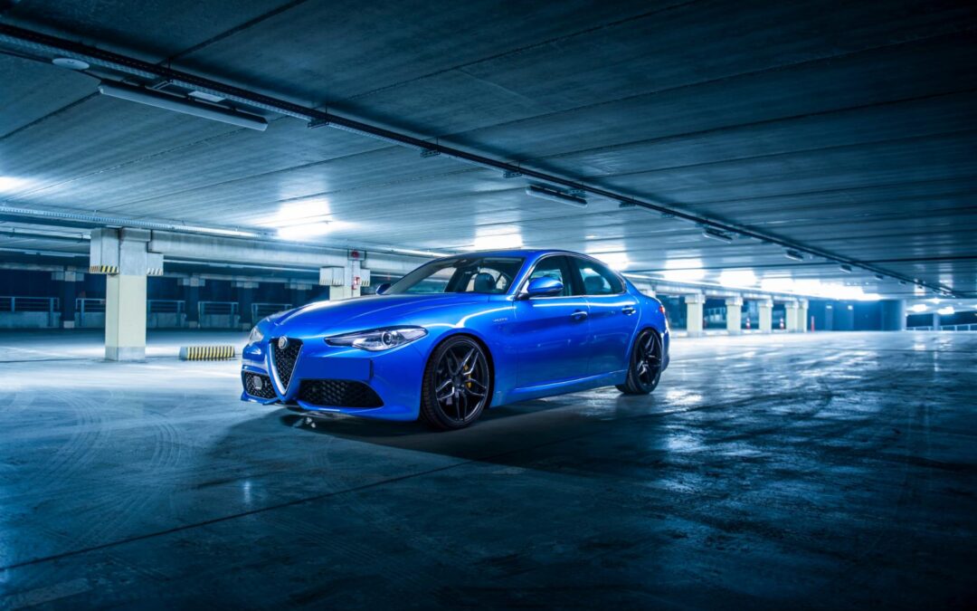 Alfa Romeo Gulia | Concaver Wheels CVR3 Carbon Graphite