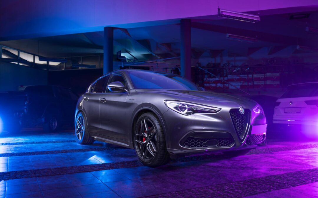 Alfa Romeo Stelvio | Concaver Wheels CVR2 Carbon Graphite