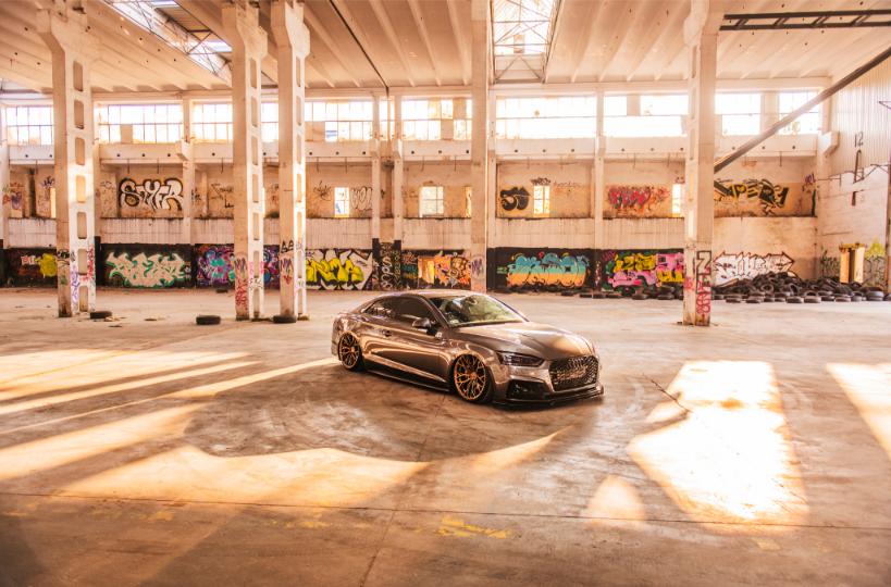 Audi A5 | Concaver Wheels CVR1 Brushed Bronze