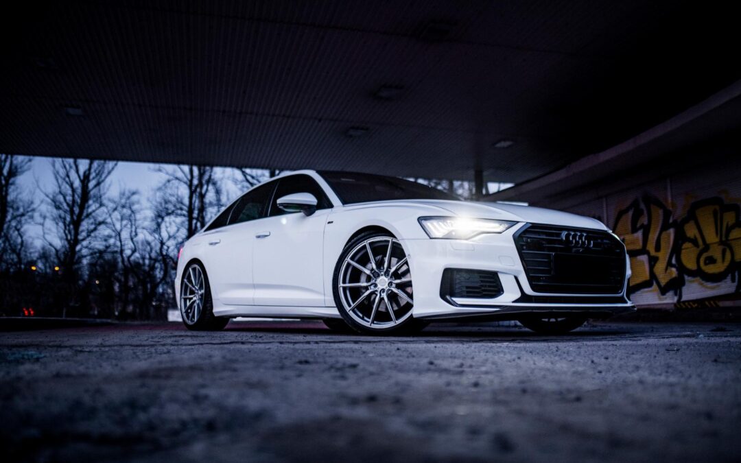Audi A6 | Concaver Wheels CVR4 Brushed Titanium