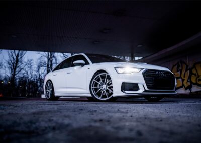 Audi A6 | Concaver Wheels CVR4 Brushed Titanium