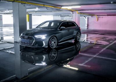 Audi S3 | Concaver Wheels CVR2 Brushed Titanium