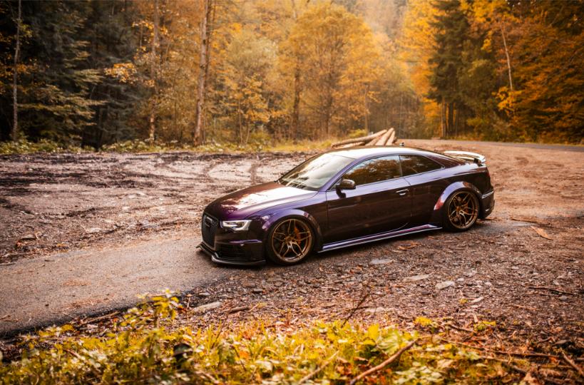 Audi S5 | Concaver Wheels CVR3 Brushed Bronze